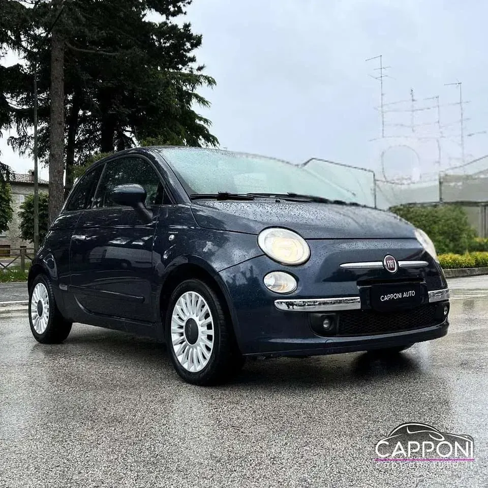 Usata Fiat 500 75 CV (55 kW) 2007 Blu Utilitaria