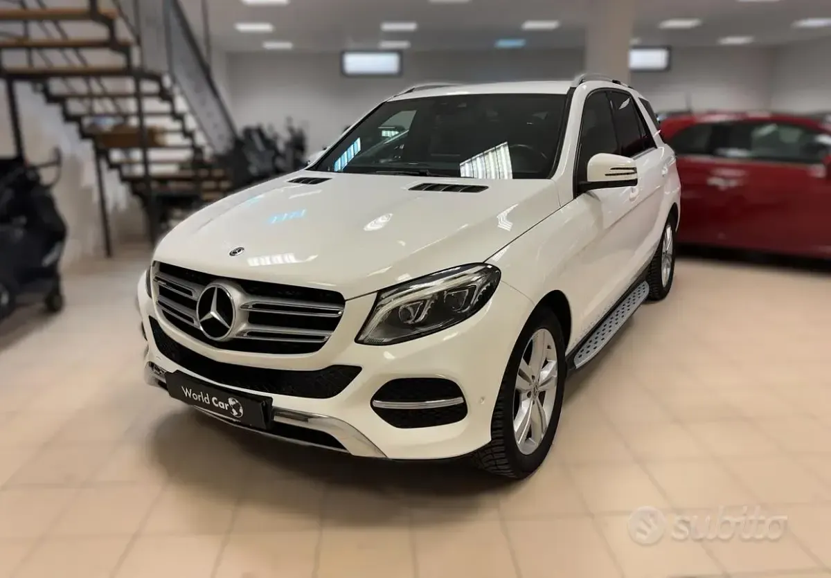Usata Mercedes GLE350 Premium 258 CV (189 kW) 2017 Bianco SUV