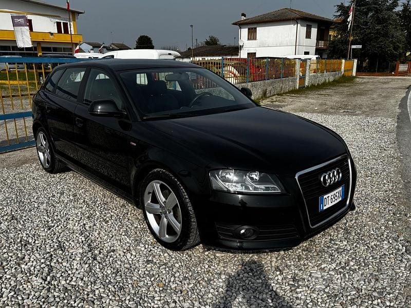 Usata Audi A3 Ambition 140 CV (102 kW) 2009 Nero Utilitaria
