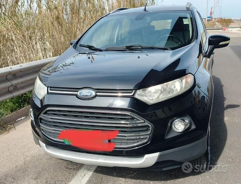 Usata Ford Ecosport 90 CV (66 kW) 2014 Nero SUV