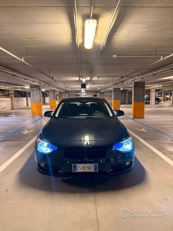 Usata BMW 118 2014 Nero Utilitaria