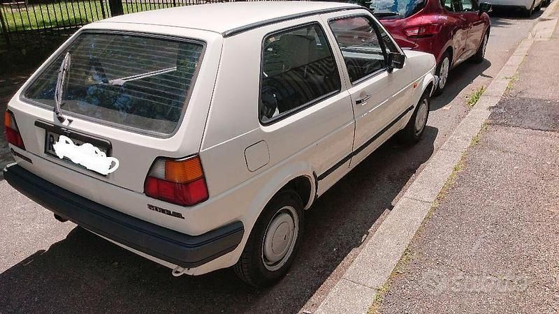 Usata VW Golf II 54 CV (39 kW) 1986 Bianco Utilitaria