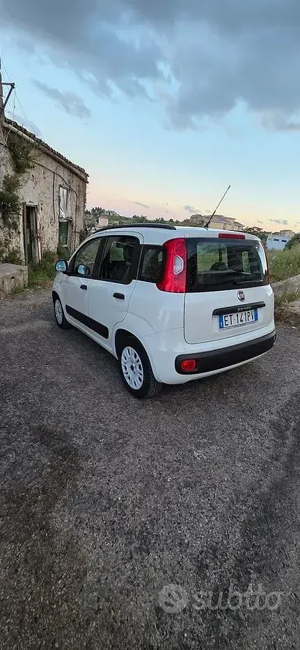 Usata Fiat Panda Easy 75 CV (55 kW) 2014 Bianco Utilitaria