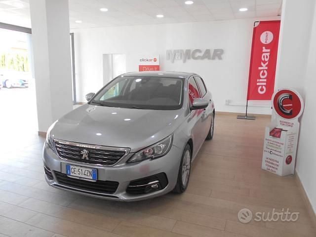 Usata Peugeot 308 Allure 132 CV (97 kW) 2021 Grigio Berlina
