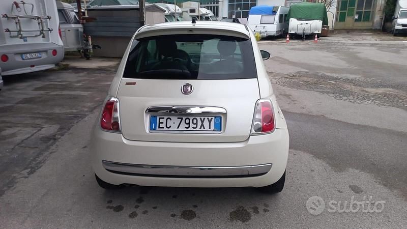 Usata Fiat 500 Sport 69 CV (50 kW) 2010 Bianco Berlina