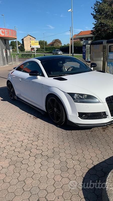 Usata Audi TT S-Line 160 CV (117 kW) 2009 Bianco Coupé