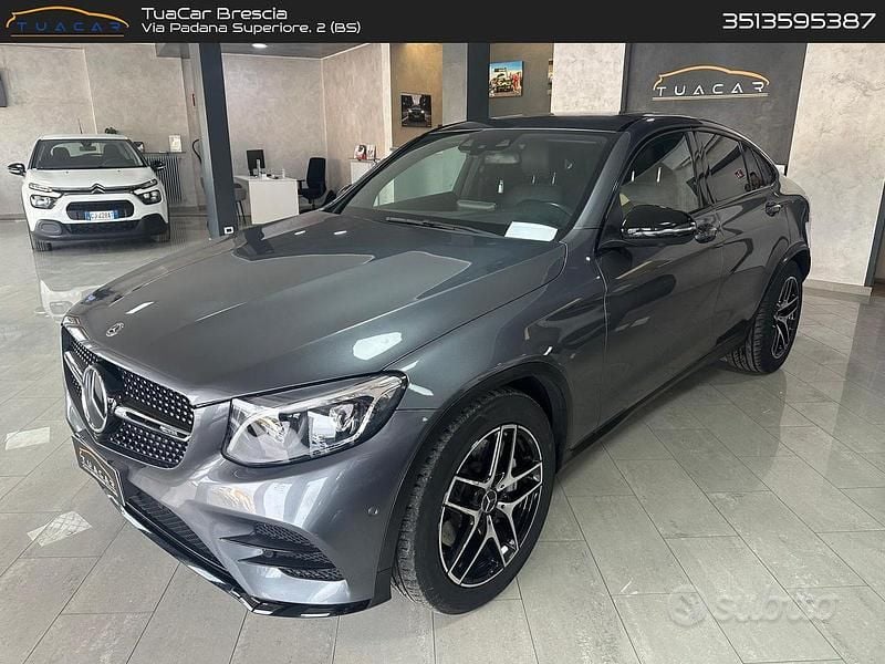 Usata Mercedes GLC43 AMG AMG line 367 CV (269 kW) 2018 Grigio Berlina