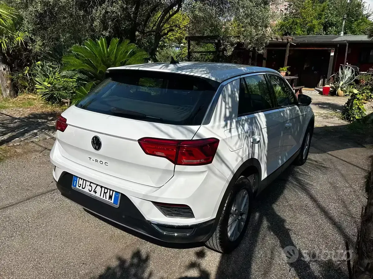 Usata VW T-Roc Advance 116 CV (85 kW) 2021 Bianco SUV