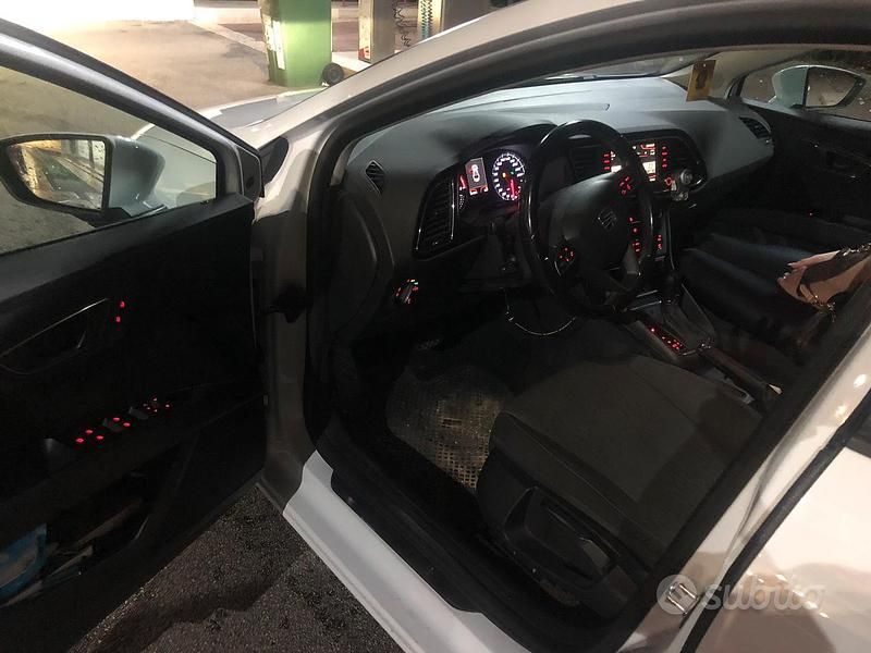 Usata Seat Leon 110 CV (80 kW) 2016 Bianco