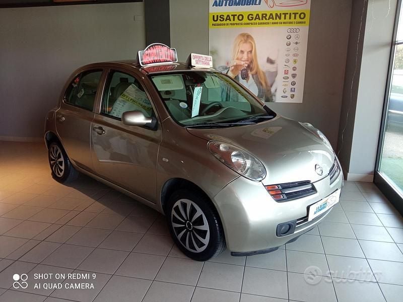 Usata Nissan Micra Acenta 80 CV (58 kW) 2004 Marrone Utilitaria