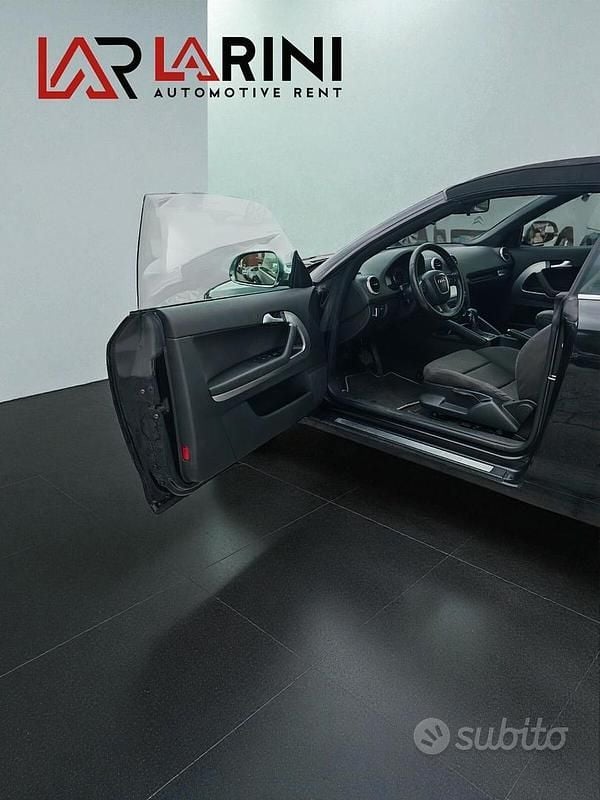 Usata Audi A3 Cabriolet Attraction 140 CV (102 kW) 2009 Nero Cabrio