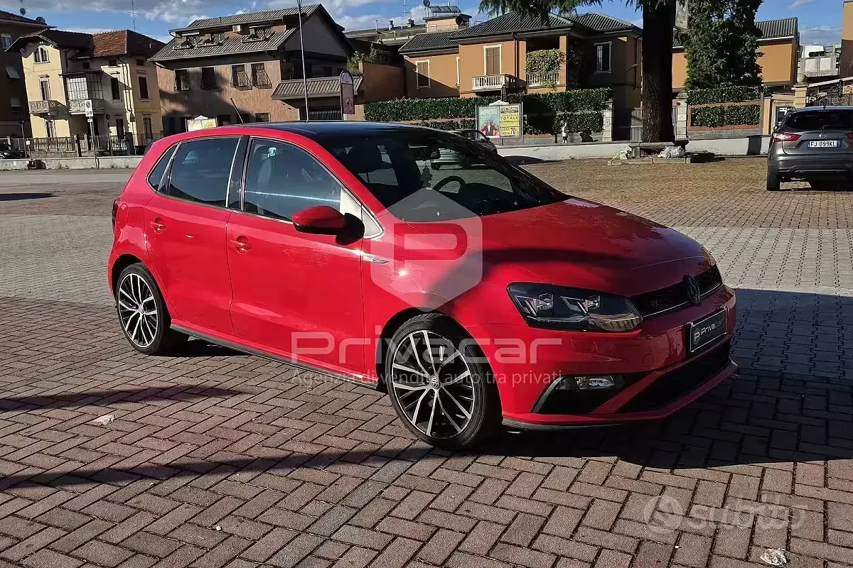 Usata VW Polo GTI 192 CV (141 kW) 2015 Rosso Utilitaria