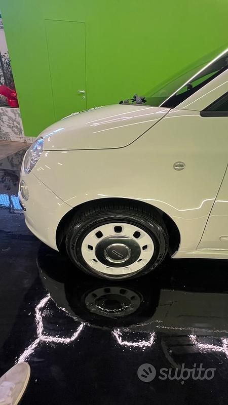 Usata Fiat 500 69 CV (50 kW) 2009 Bianco Berlina