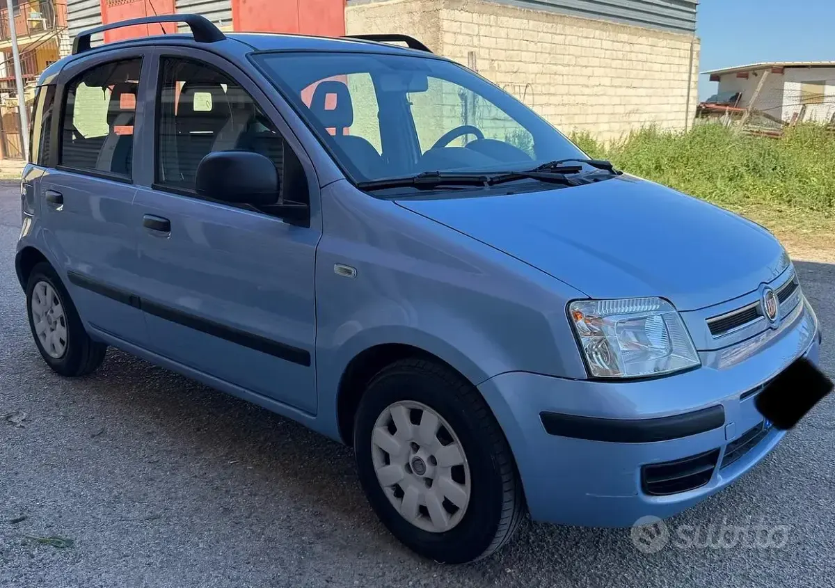 Usata Fiat Panda Easy 69 CV (50 kW) 2012 Blu Utilitaria