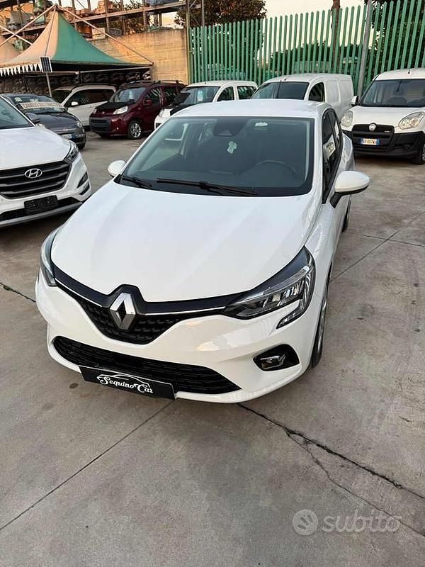 Usata Renault Clio V Zen 86 CV (63 kW) 2020 Bianco Berlina