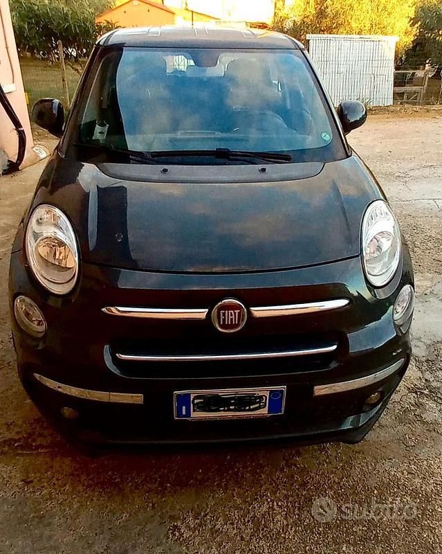 Usata Fiat 500L 95 CV (69 kW) 2018 Nero Monovolume