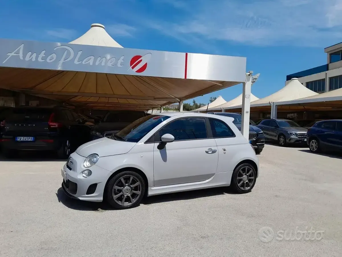 Usata Abarth 595 140 CV (102 kW) 2016 Bianco Berlina