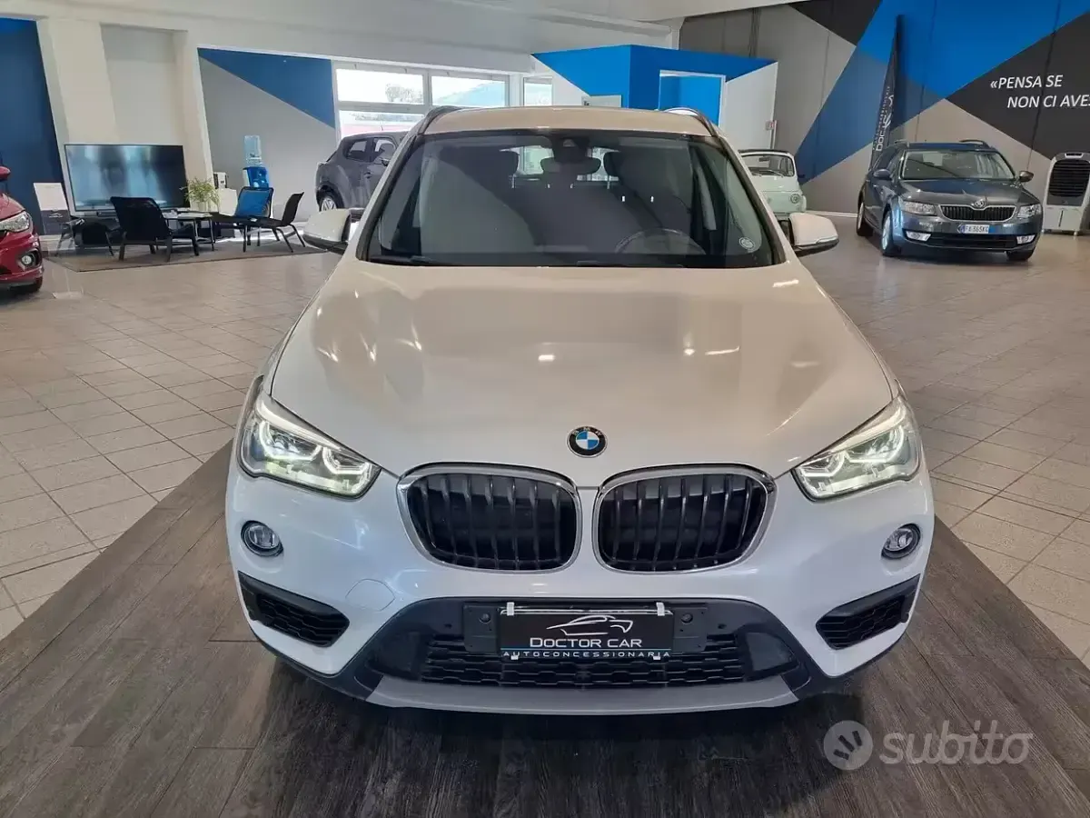 Usata BMW X1 Advantage 150 CV (110 kW) 2019 Bianco SUV