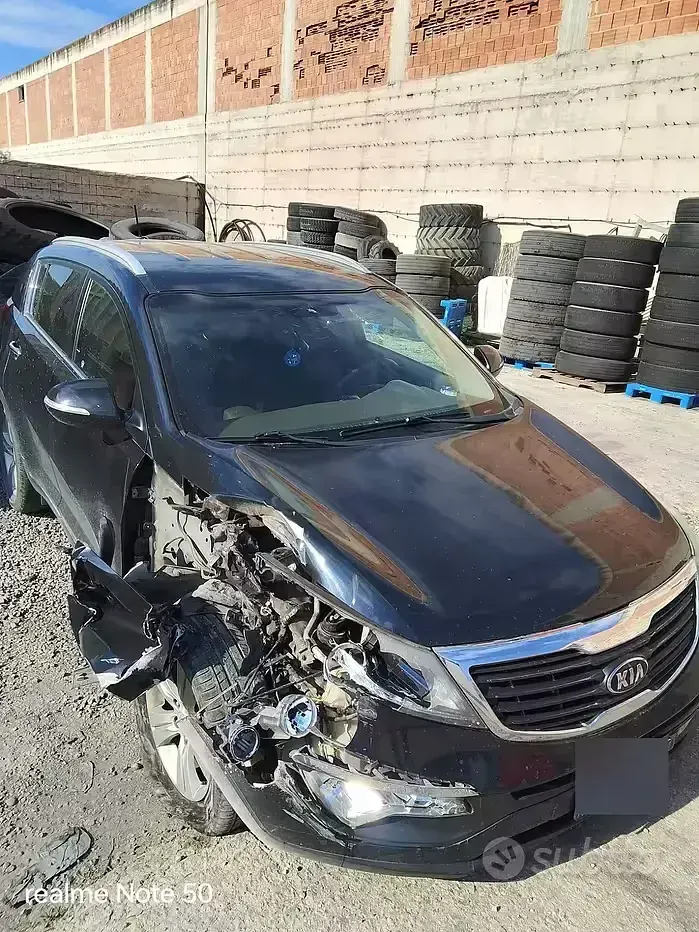 Usata Kia Sportage 116 CV (85 kW) 2013 Nero SUV
