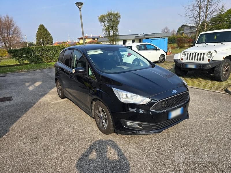 Usata Ford C-MAX Titanium S 120 CV (88 kW) 2017 Nero Monovolume