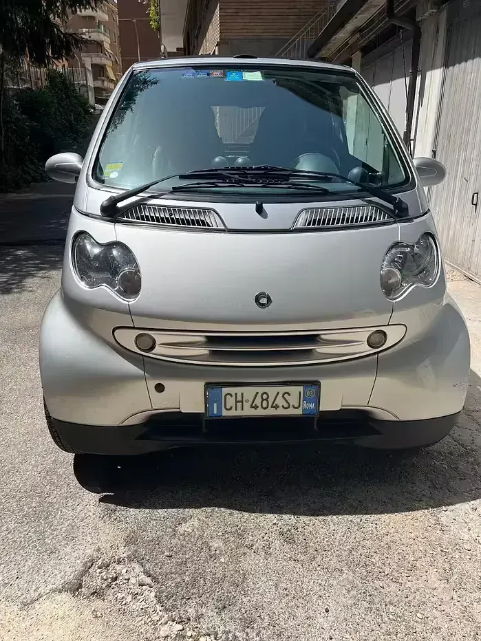 Usata Smart ForTwo Cabrio Passion 61 CV (44 kW) 2003 Grigio Cabrio