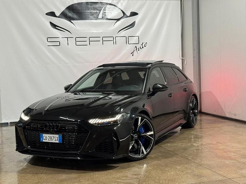 Usata Audi RS6 Ambiente 599 CV (440 kW) 2021 Nero Station wagon