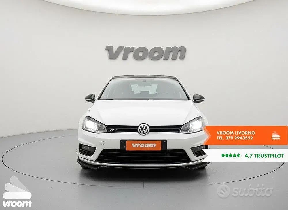 Usata VW Golf VII Edition 110 CV (80 kW) 2016 Bianco Berlina