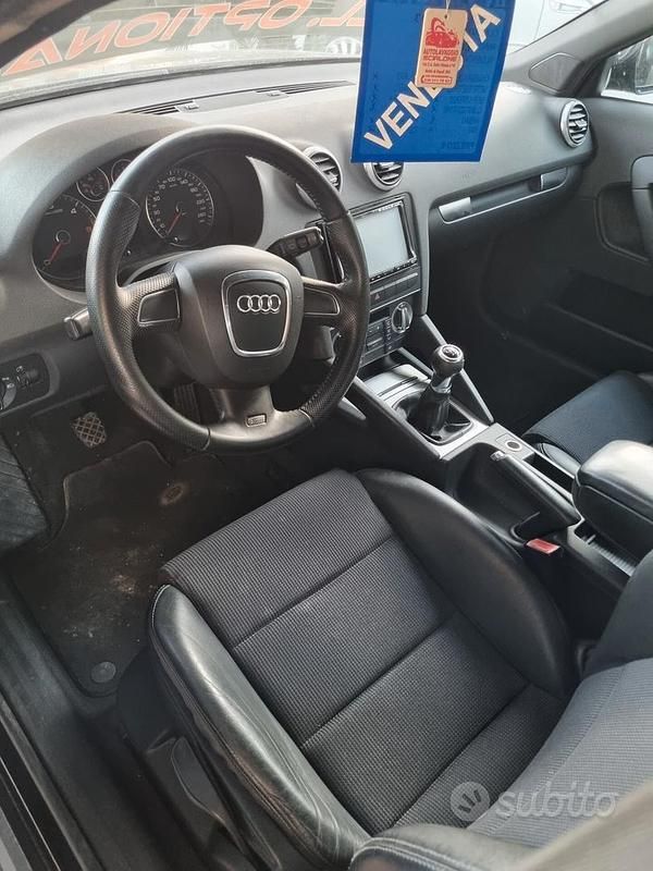 Usata Audi A3 Ambiente 105 CV (77 kW) 2010 Nero Station wagon