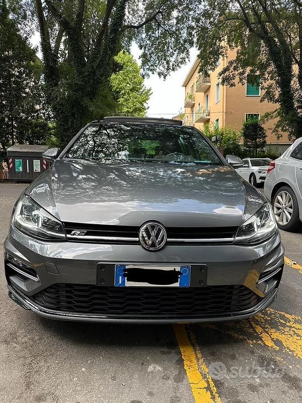 Usata VW Golf VII R-line 2017 Grigio Berlina