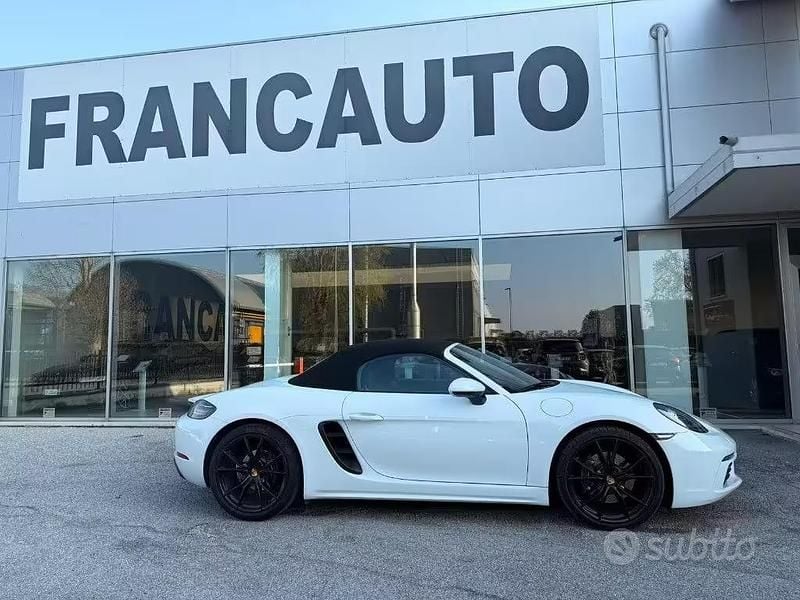 Usata Porsche 718 301 CV (221 kW) 2016 Bianco Cabrio