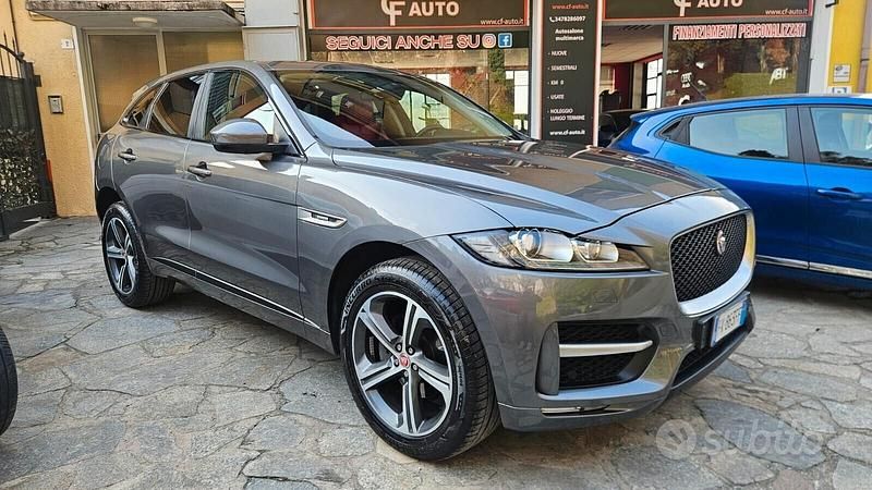 Usata Jaguar F-Pace Pure 180 CV (132 kW) 2017 Grigio SUV
