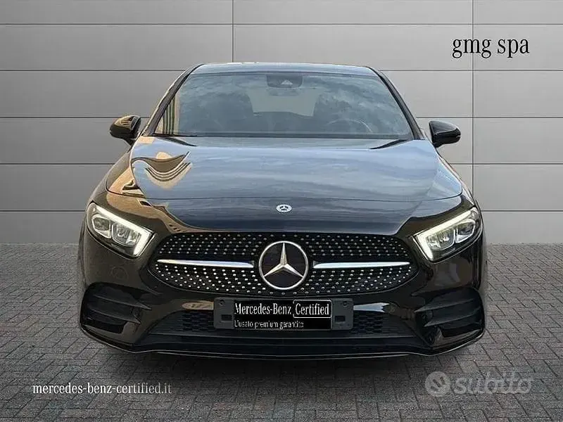 Usata Mercedes A200 Premium 150 CV (110 kW) 2021 Nero Berlina