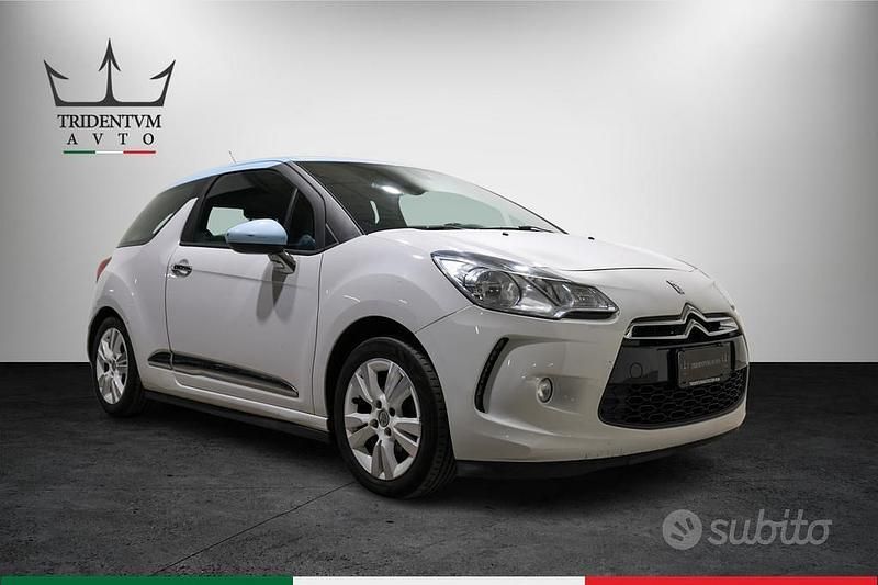 Usata Citroën DS3 Chic 95 CV (69 kW) 2010 Bianco Utilitaria