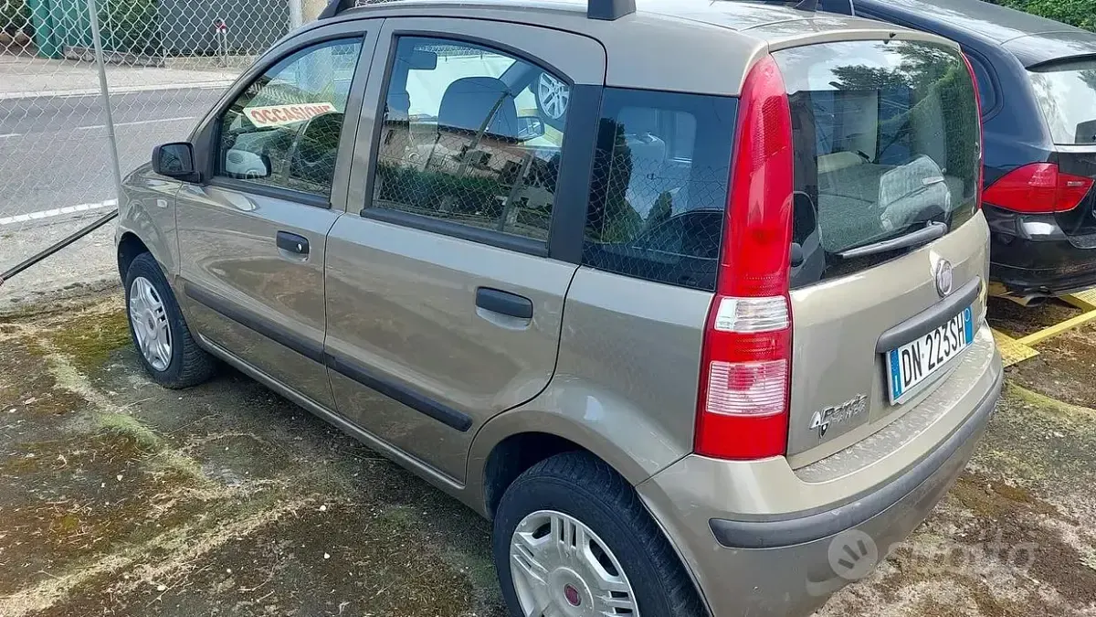 Usata Fiat Panda Climbing 60 CV (44 kW) 2008 Giallo Utilitaria