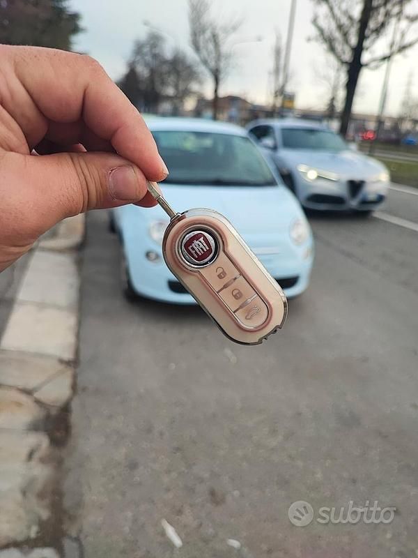 Usata Fiat 500 Pop 69 CV (50 kW) 2008 Blu Berlina