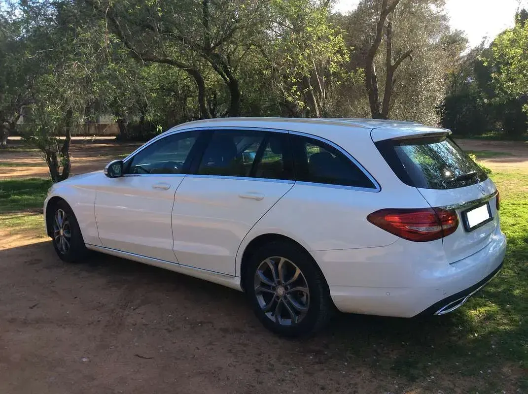 Usata Mercedes C200 136 CV (100 kW) 2016 Bianco Station wagon