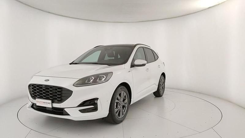 Bianco Usata 2022 Ford Kuga ST-Line X SUV | 21.950 € (Buon prezzo) - Immagine 1/4