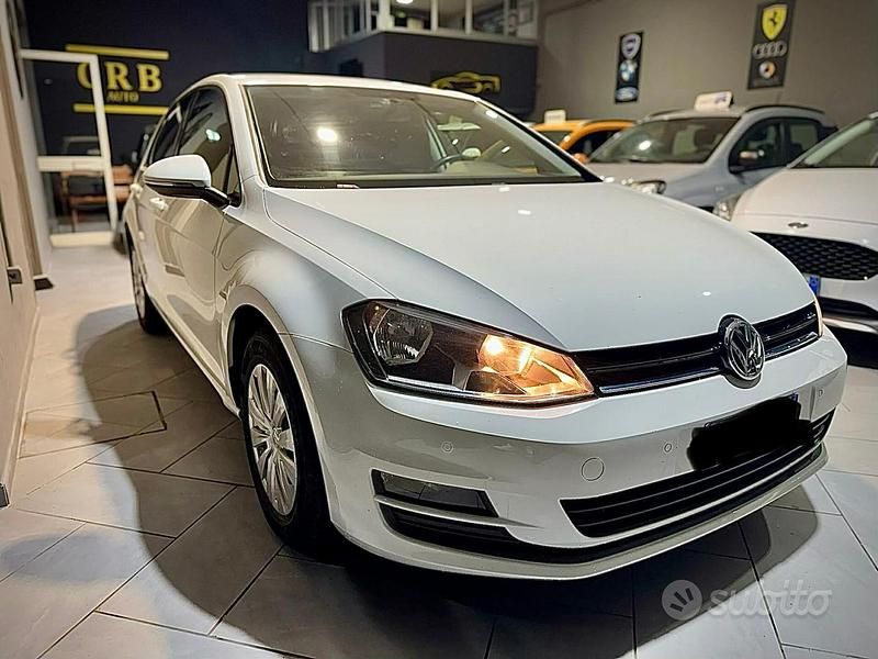 Usata VW Golf VII 90 CV (66 kW) 2016 Bianco Berlina