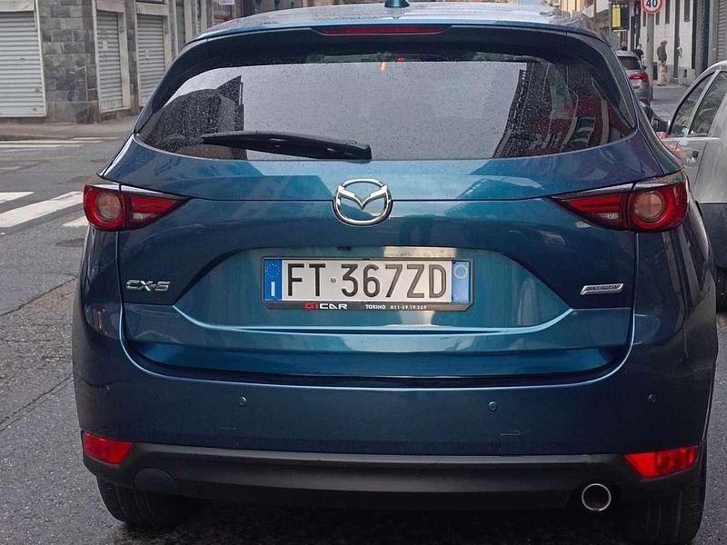 Usata Mazda CX-5 Exceed 150 CV (110 kW) 2019 Blu/azzurro SUV
