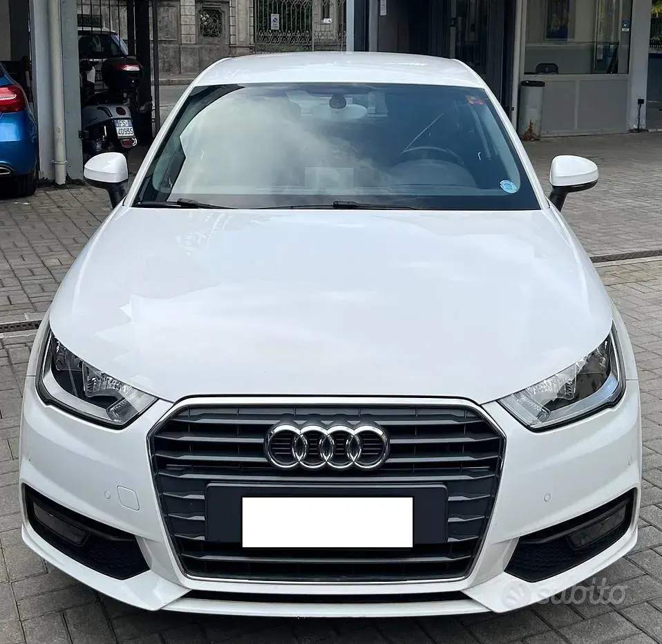 Usata Audi A1 95 CV (69 kW) 2016 Bianco Utilitaria