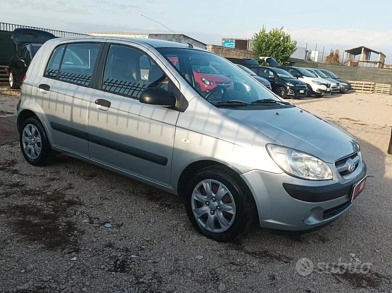 Usata Hyundai Getz 66 CV (48 kW) 2007 Grigio Utilitaria