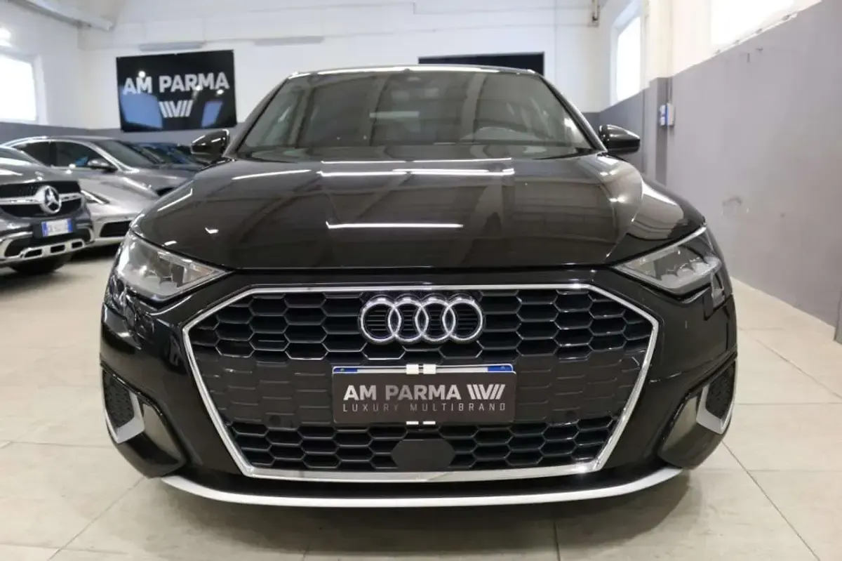 Usata Audi A3 Advanced 131 CV (96 kW) 2022 Nero Berlina