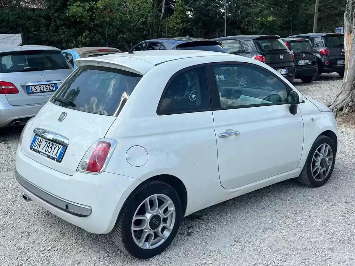 Usata Fiat 500 Sport 69 CV (50 kW) 2008 Bianco Berlina