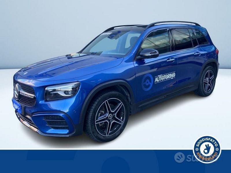Blu metallizzato Usata 2024 Mercedes GLB200 Advanced Plus SUV | 50.400 € (Molto cara) - Immagine 1/3