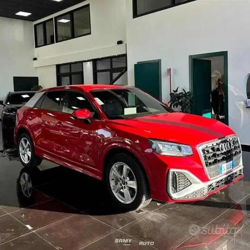 Usata Audi Q2 150 CV (110 kW) 2021 Rosso SUV