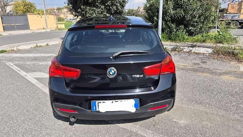 Usata BMW 116 Sport Line 116 CV (85 kW) 2018 Nero Utilitaria
