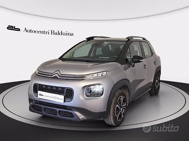Argento tungsten silver met Usata 2020 Citroën C3 Aircross Live SUV | 10.600 € (Ottimo prezzo) - Immagine 1/4