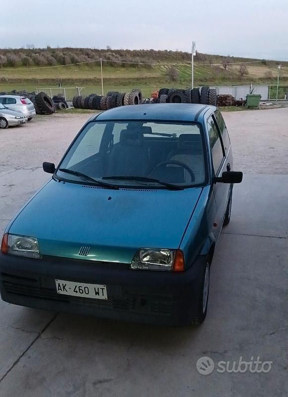 Usata Fiat Cinquecento 1996 Blu Utilitaria