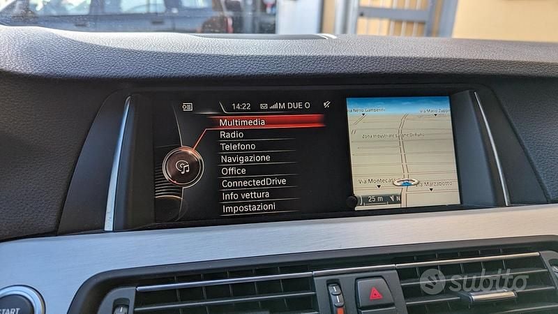 Usata BMW 520 Luxury Line 190 CV (139 kW) 2017 Grigio Station wagon