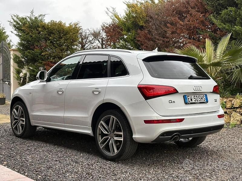 Usata Audi Q5 S-Line 190 CV (139 kW) 2014 Bianco SUV